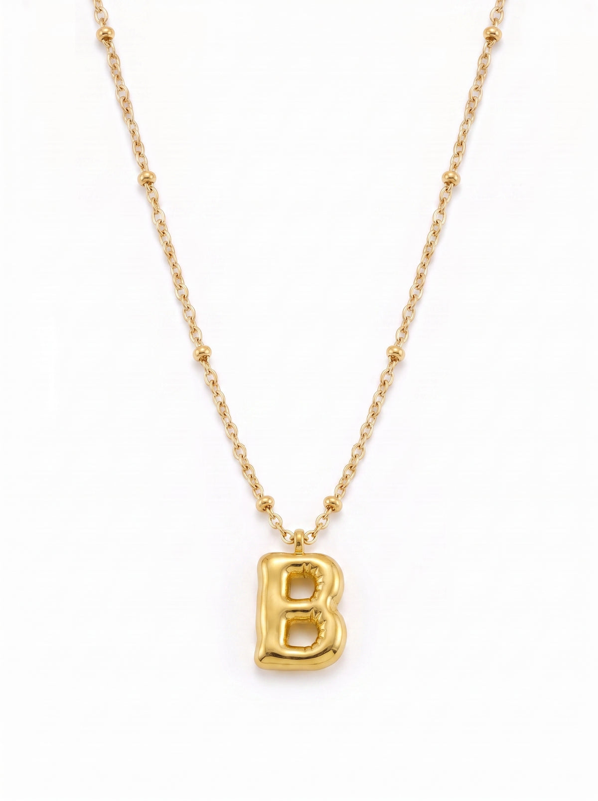 Bettina Women's Custom Initial Necklace