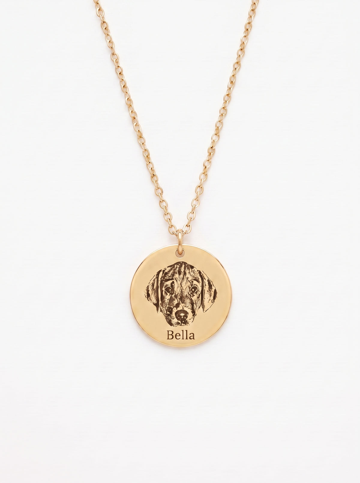 Cordelia Pet Portrait Necklace