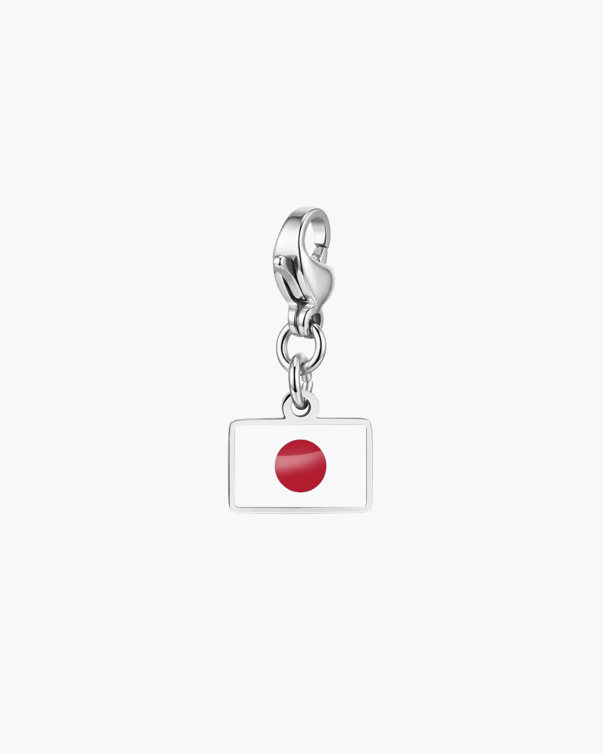 Elodie Women's Custom Charm Bracelet, Flag Travel Bracelet