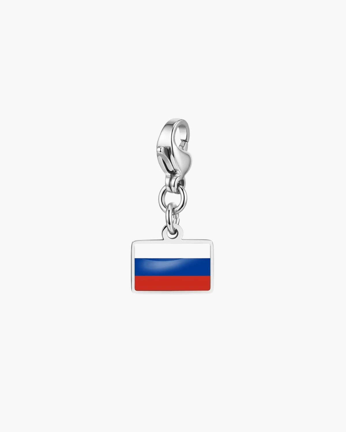 Elodie Women's Custom Charm Bracelet, Flag Travel Bracelet