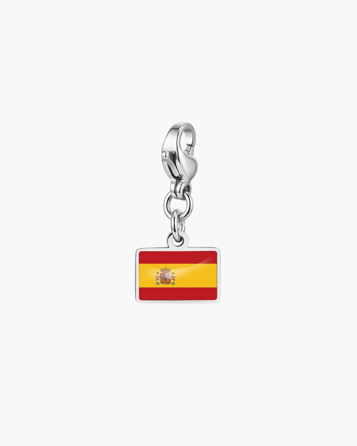 Elodie Women's Custom Charm Bracelet, Flag Travel Bracelet