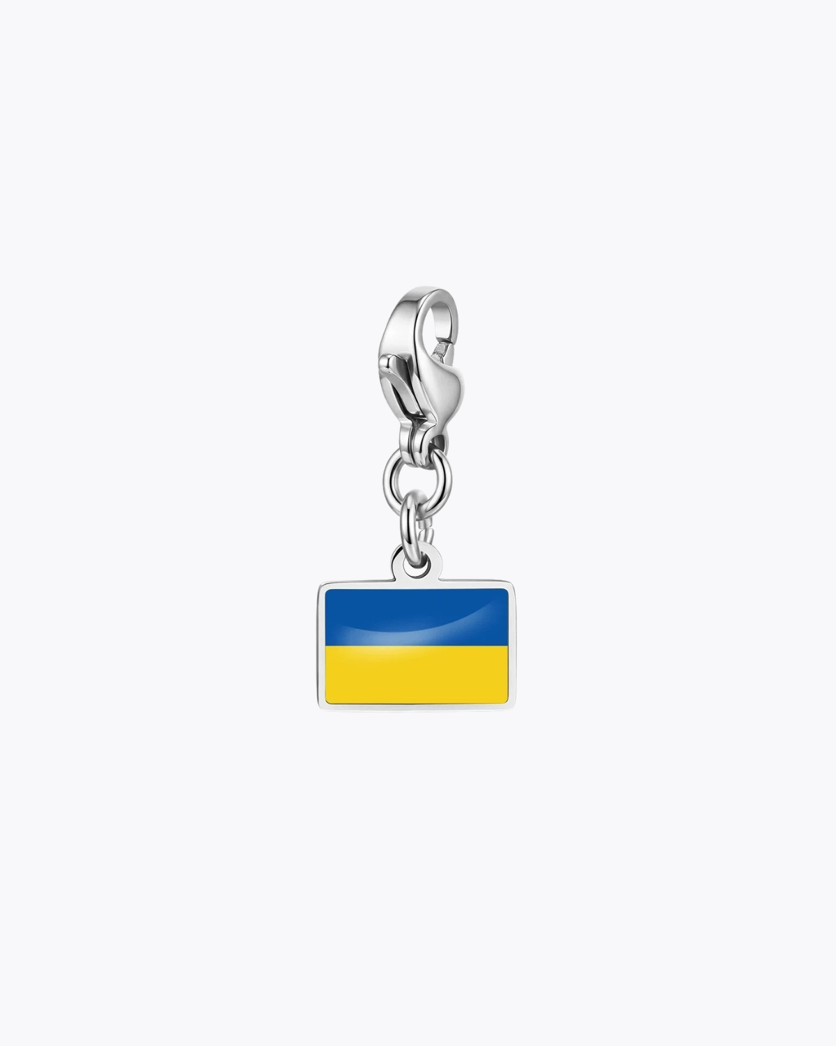 Elodie Women's Custom Charm Bracelet, Flag Travel Bracelet