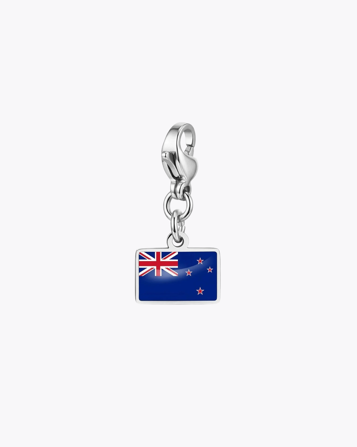 Elodie Women's Custom Charm Bracelet, Flag Travel Bracelet
