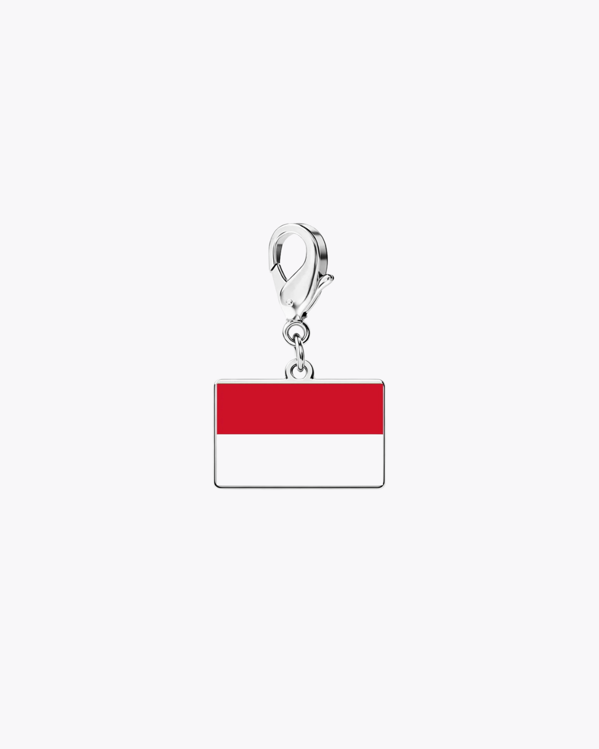 Elodie Women's Custom Charm Bracelet, Flag Travel Bracelet