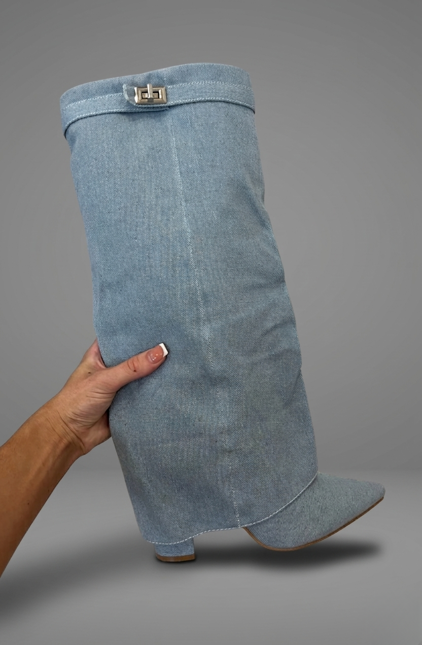 Adelaide Suede Knee Boots