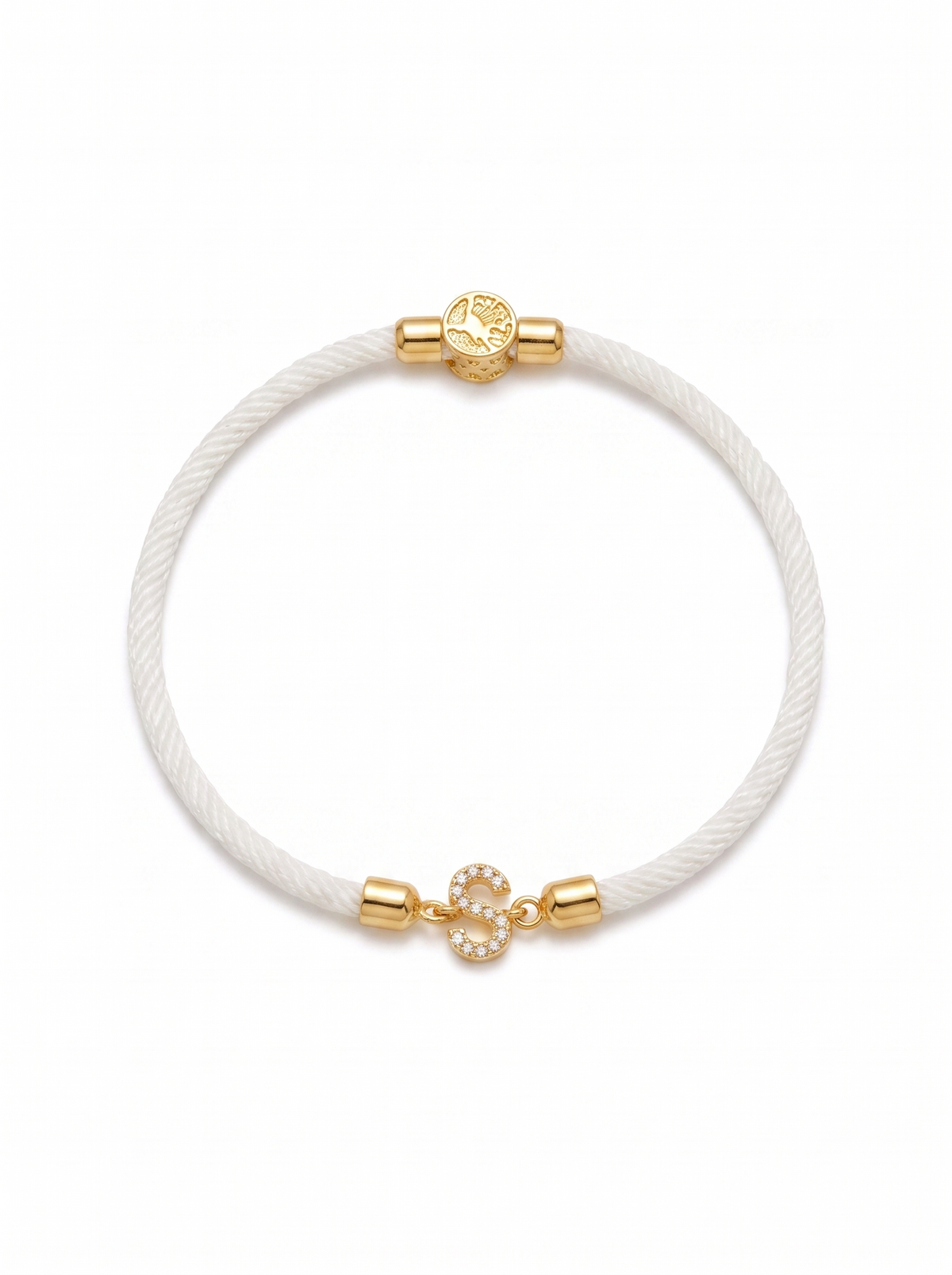 Sabine Women's Cord Bracelet, Adjustable Pull Tie
