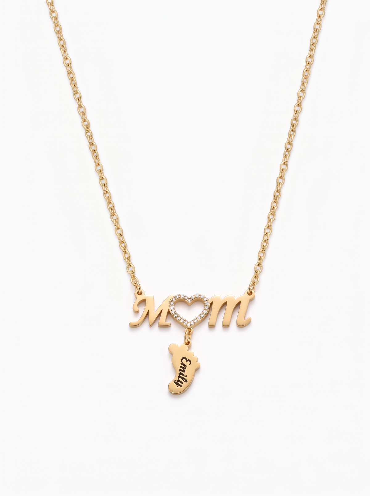Eliana Personalized Kids Name Necklace, Gift for Mom