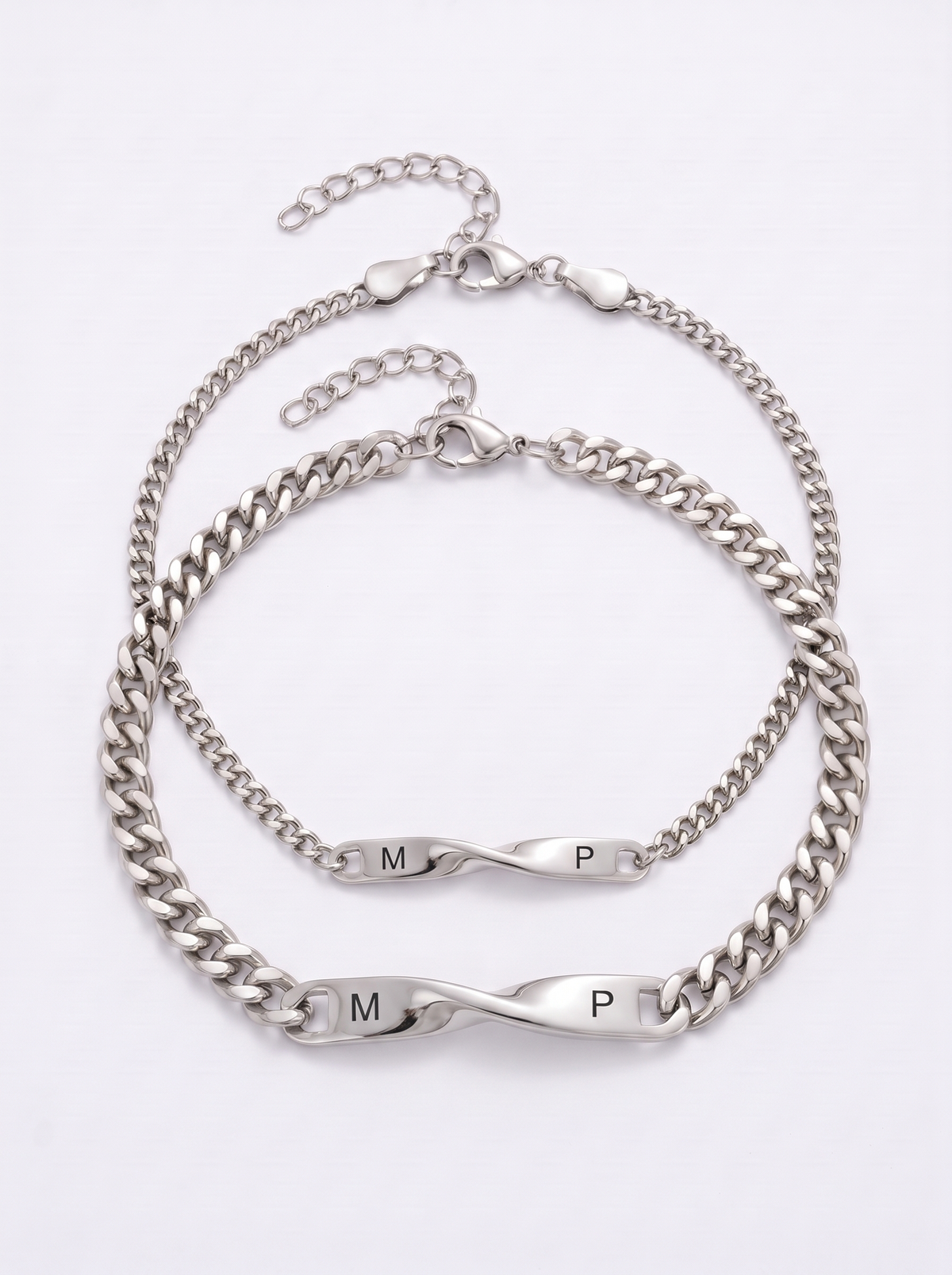 Veronique Custom Matching Couples Bracelet Set