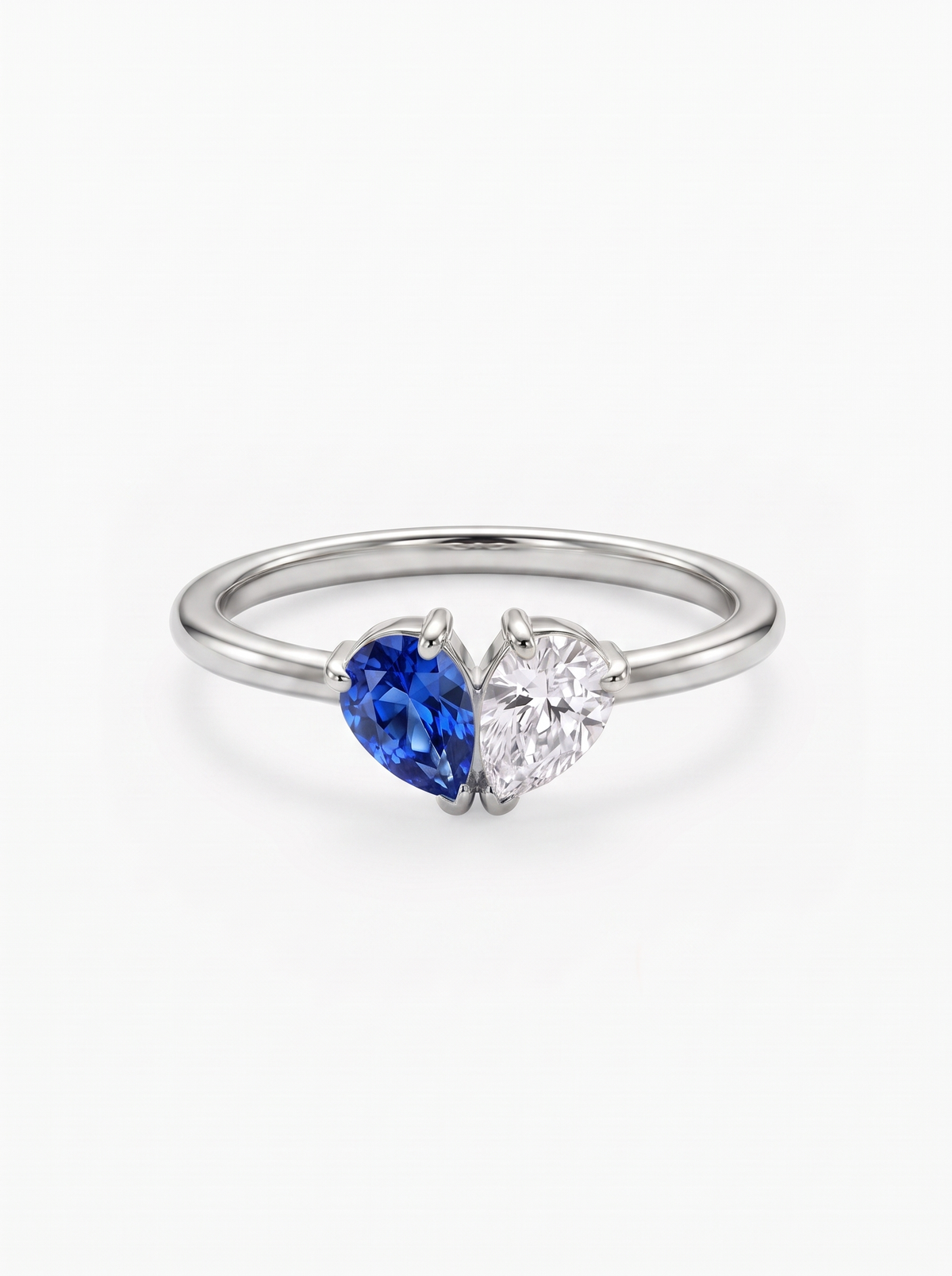 Luciana Women's Custom Birthstone Promise Ring