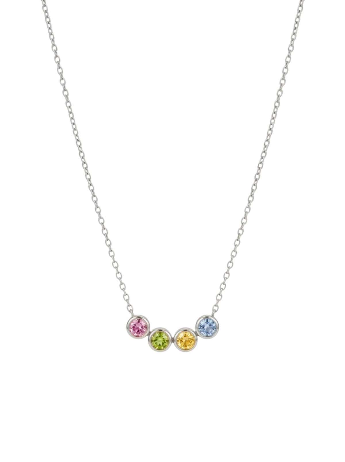 Brielle Custom Birthstone Necklace