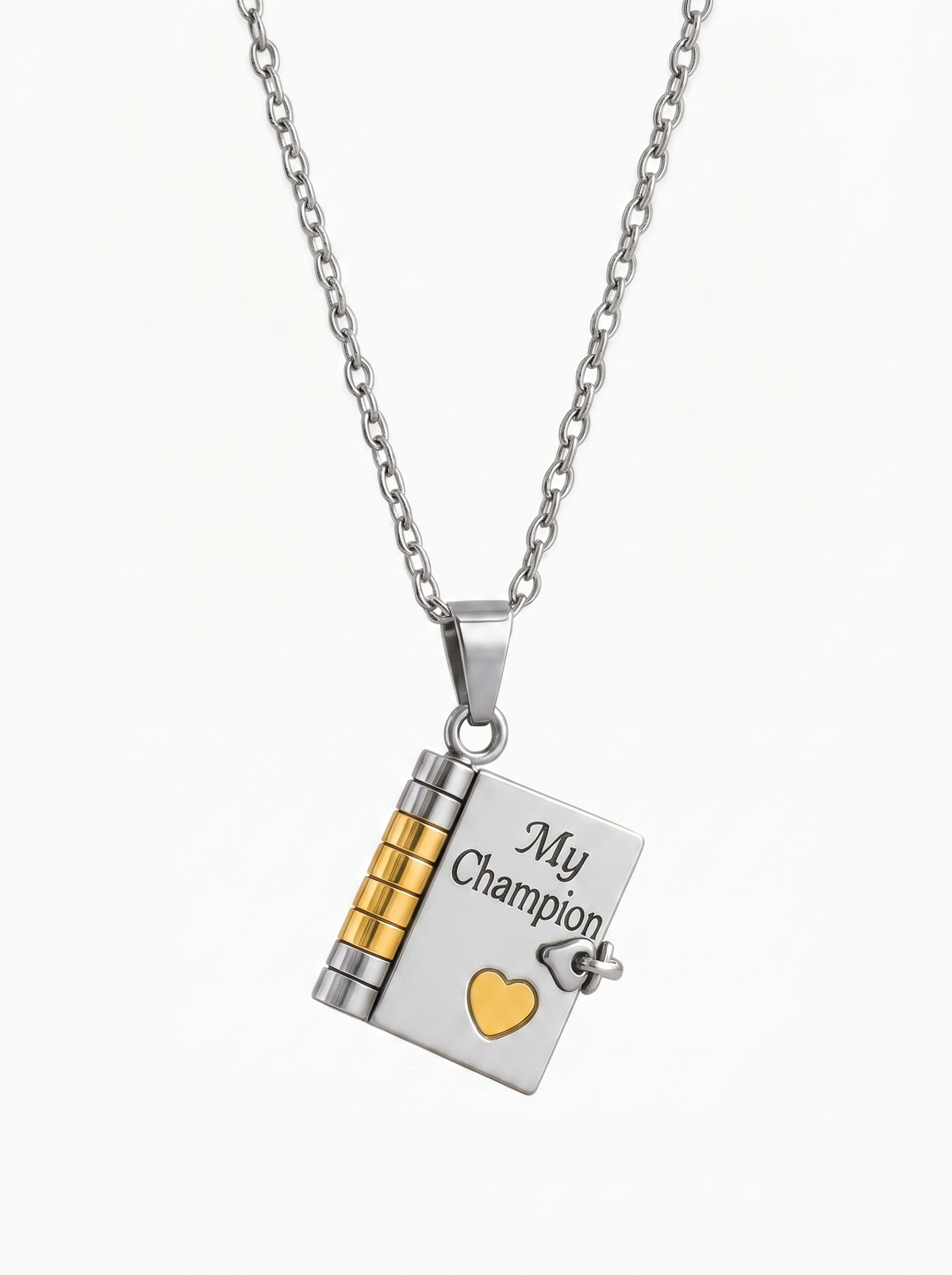 Gabriel My Champion Boys' Engraved Locket Necklace