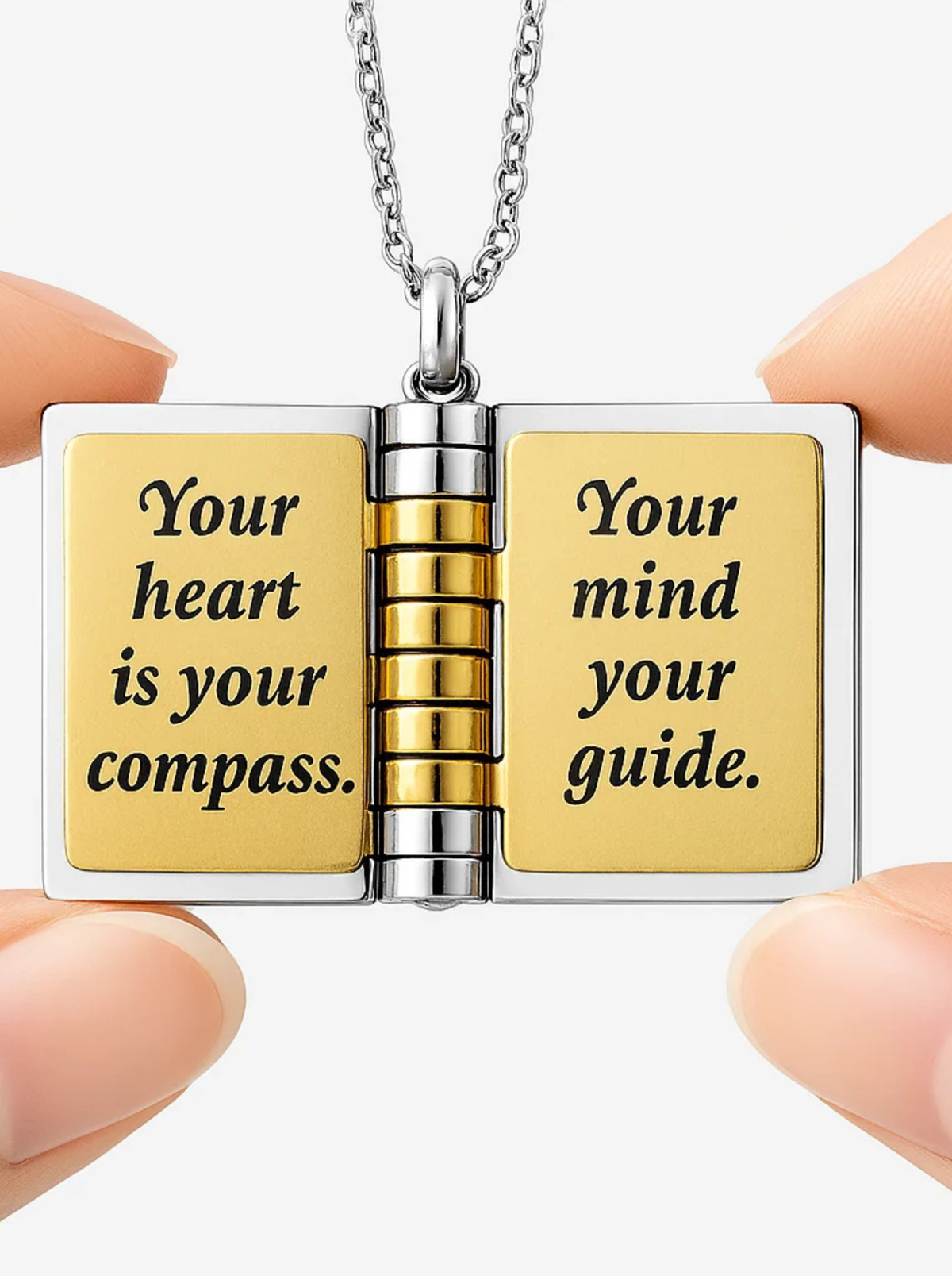 Gabriel My Champion Boys' Engraved Locket Necklace