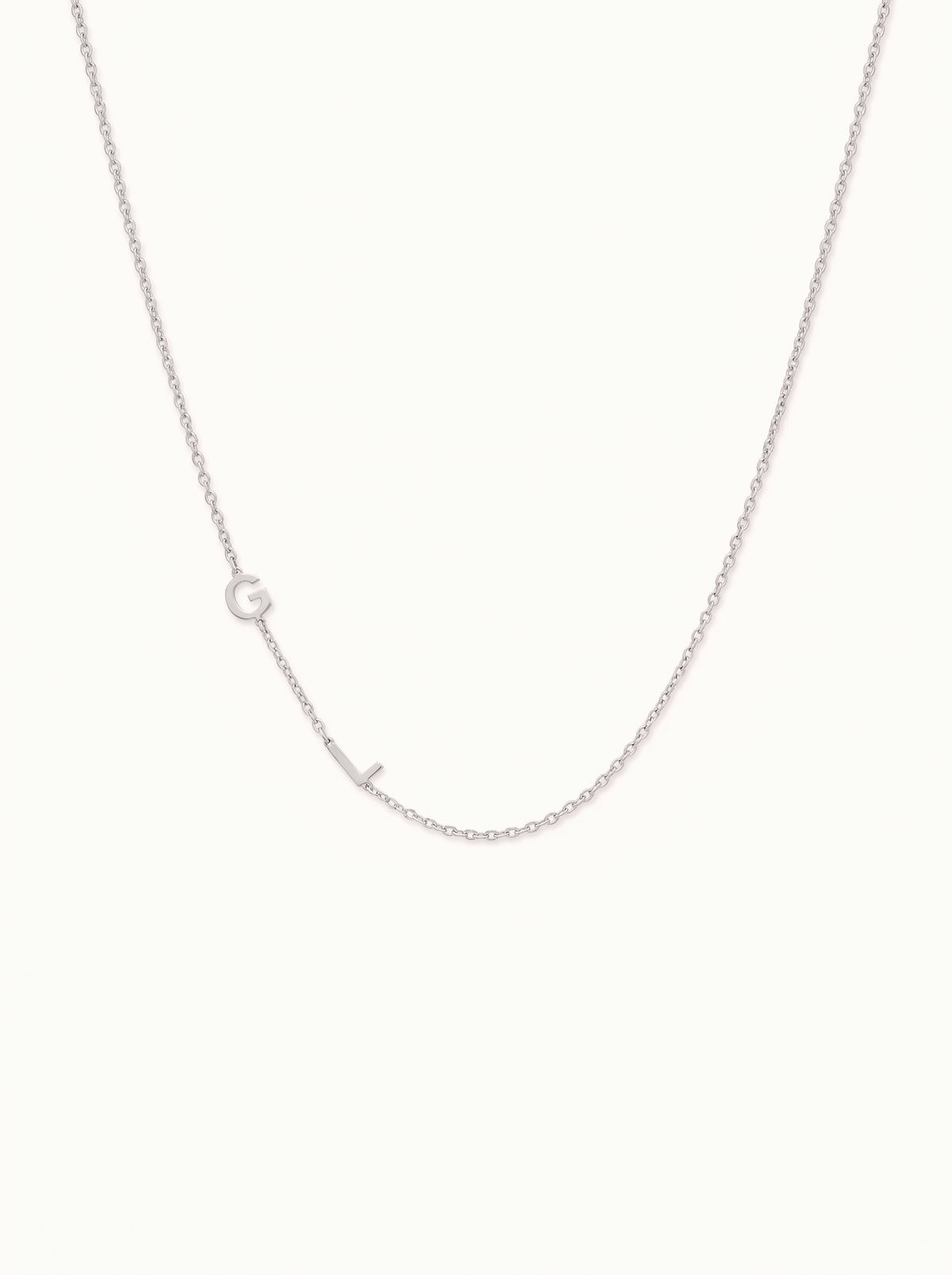 Solange Women's Custom Double Initial Necklace