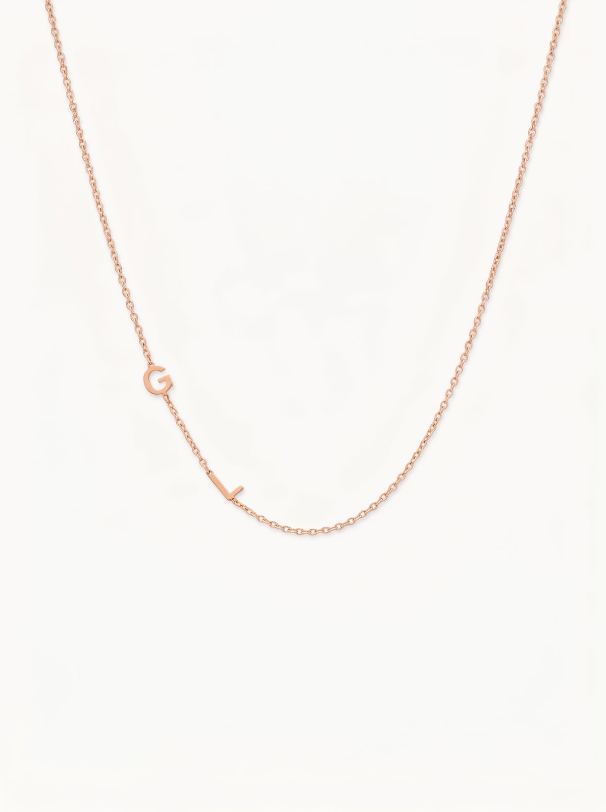 Solange Women's Custom Double Initial Necklace