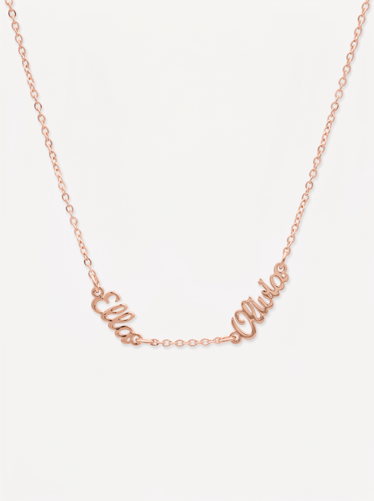 Simone Women's Custom Cursive Name Necklace