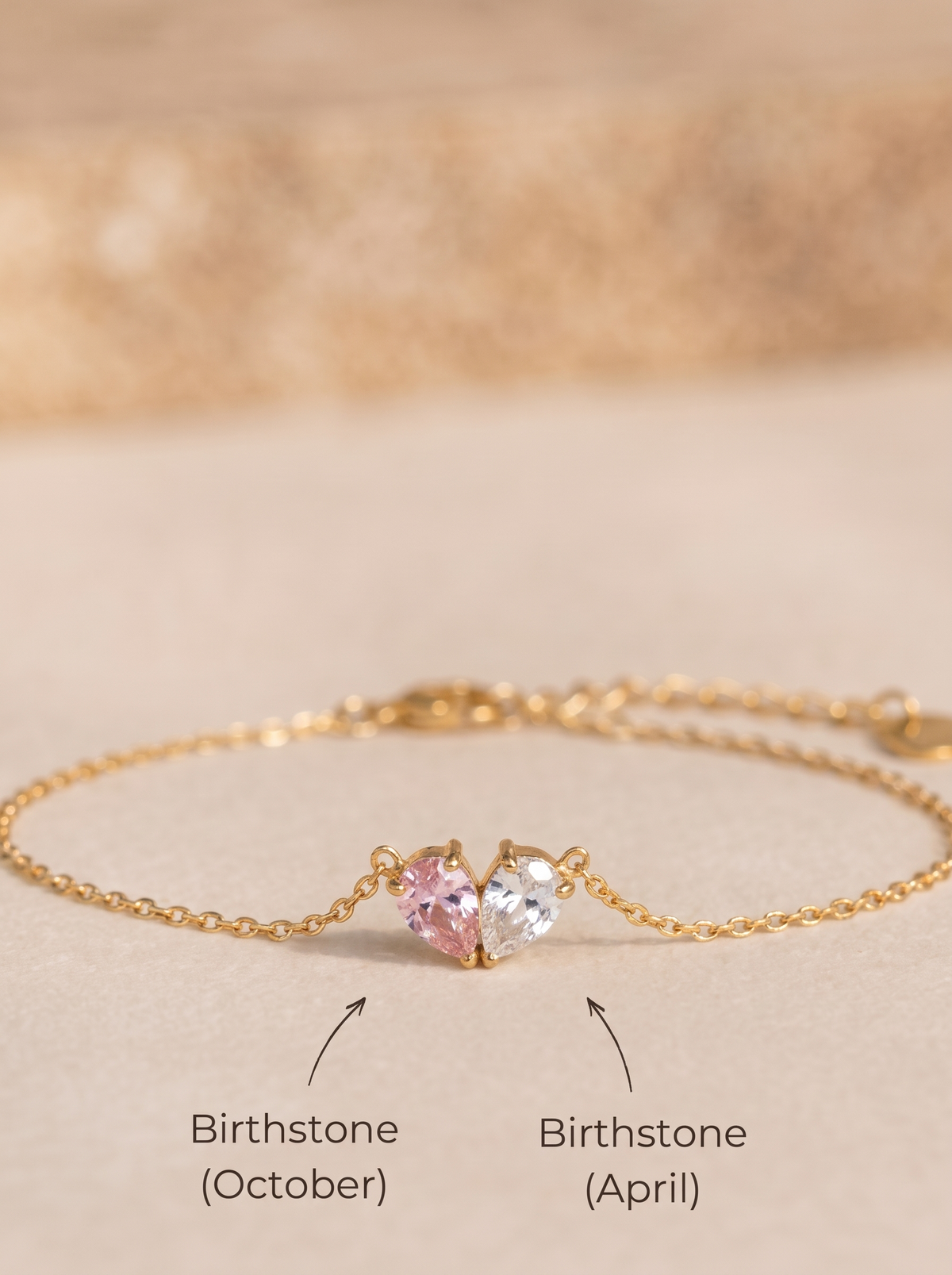 Francesca Women's Custom Birthstone Bracelet