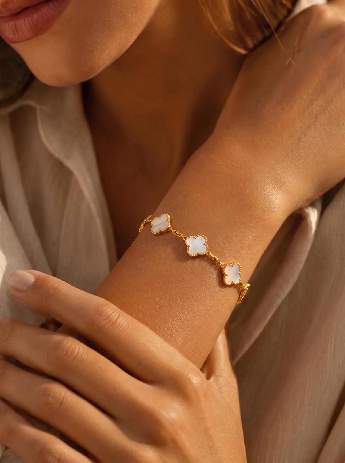 Margot Women's Custom Clover Bracelet