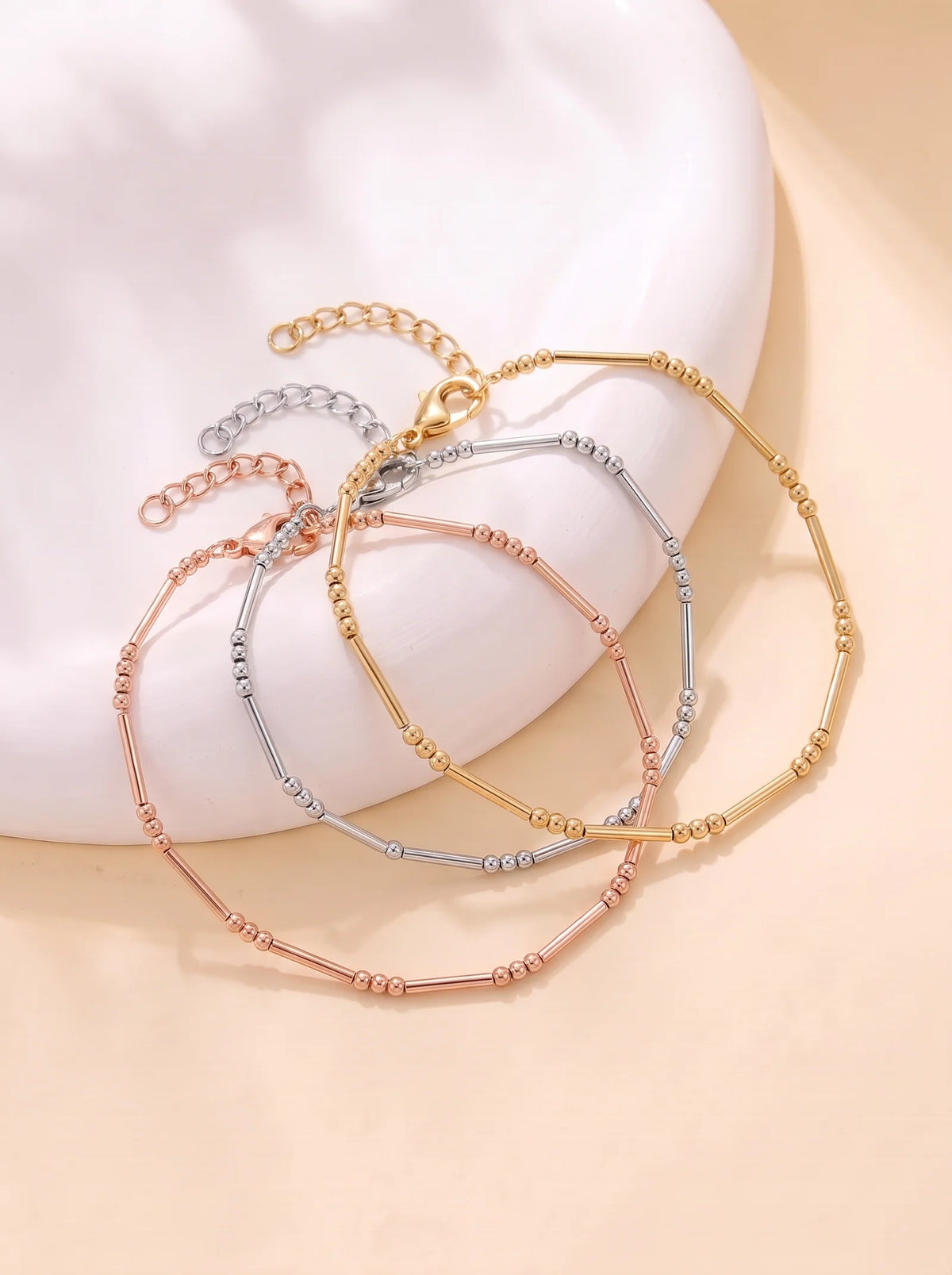 Lucille Custom Morse Code Bracelet