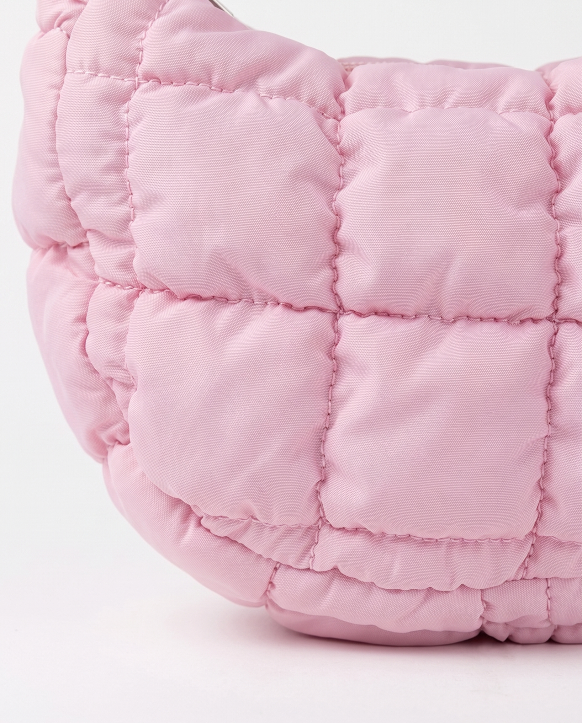 Augusta Quilted Shoulder Bag - Pink