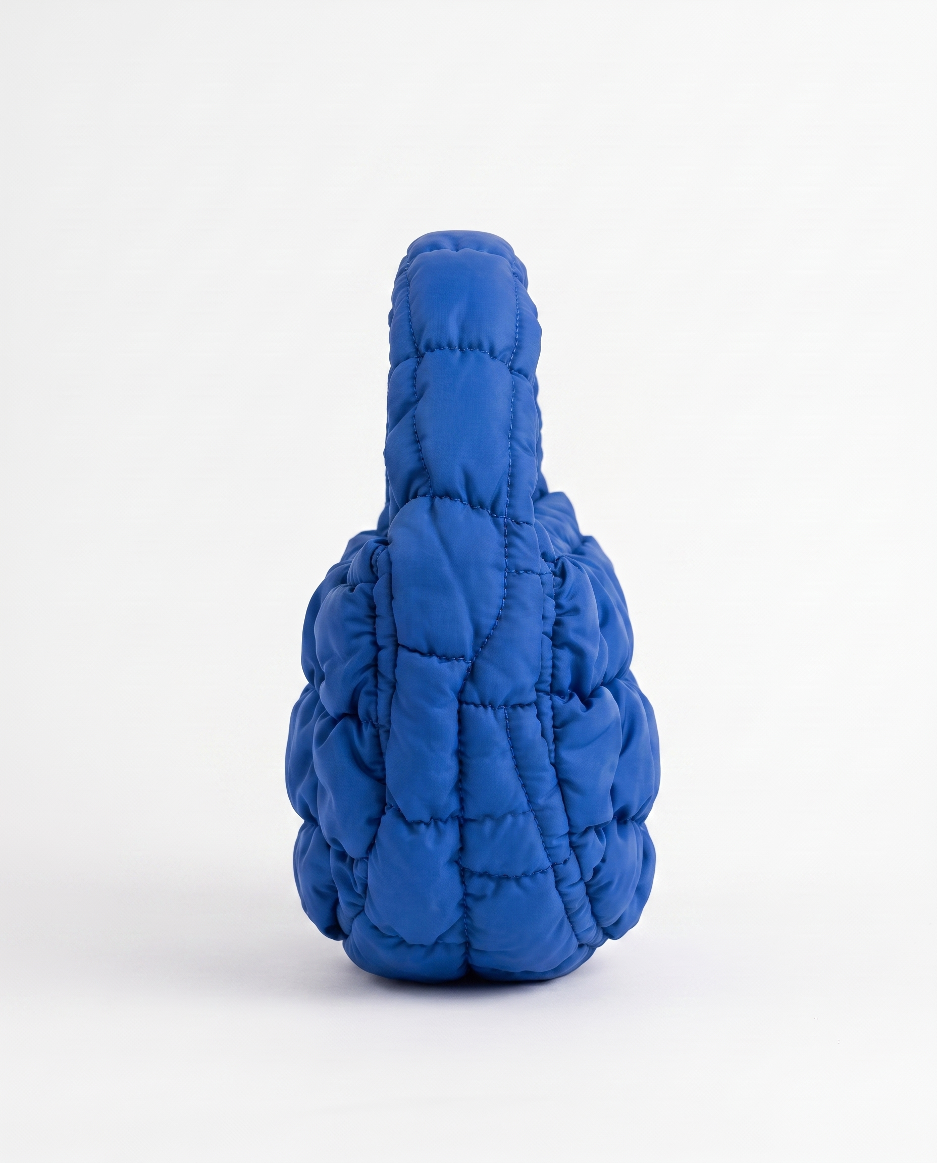 Augusta Quilted Shoulder Bag - Dark Blue