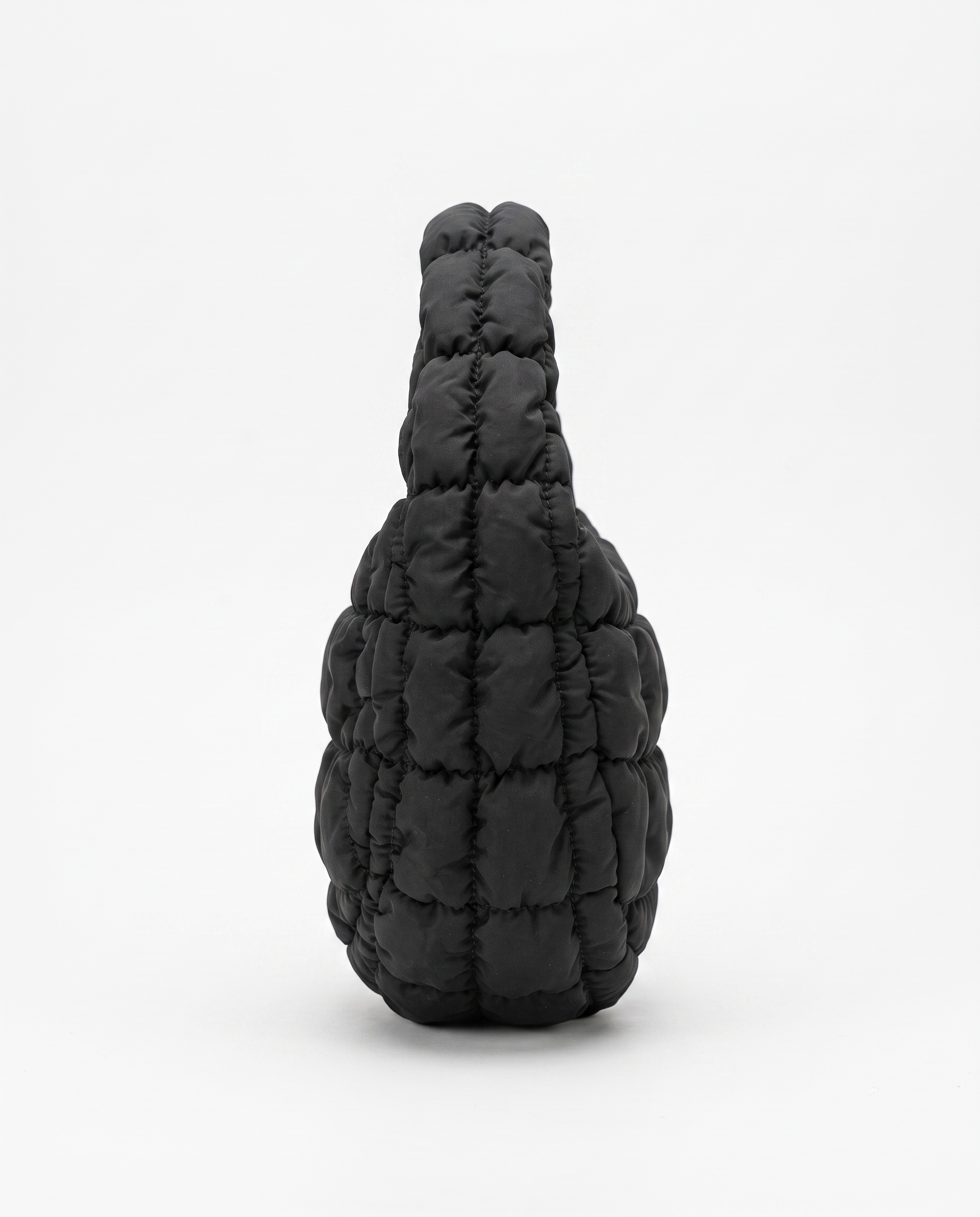 Augusta Quilted Shoulder Bag - Black
