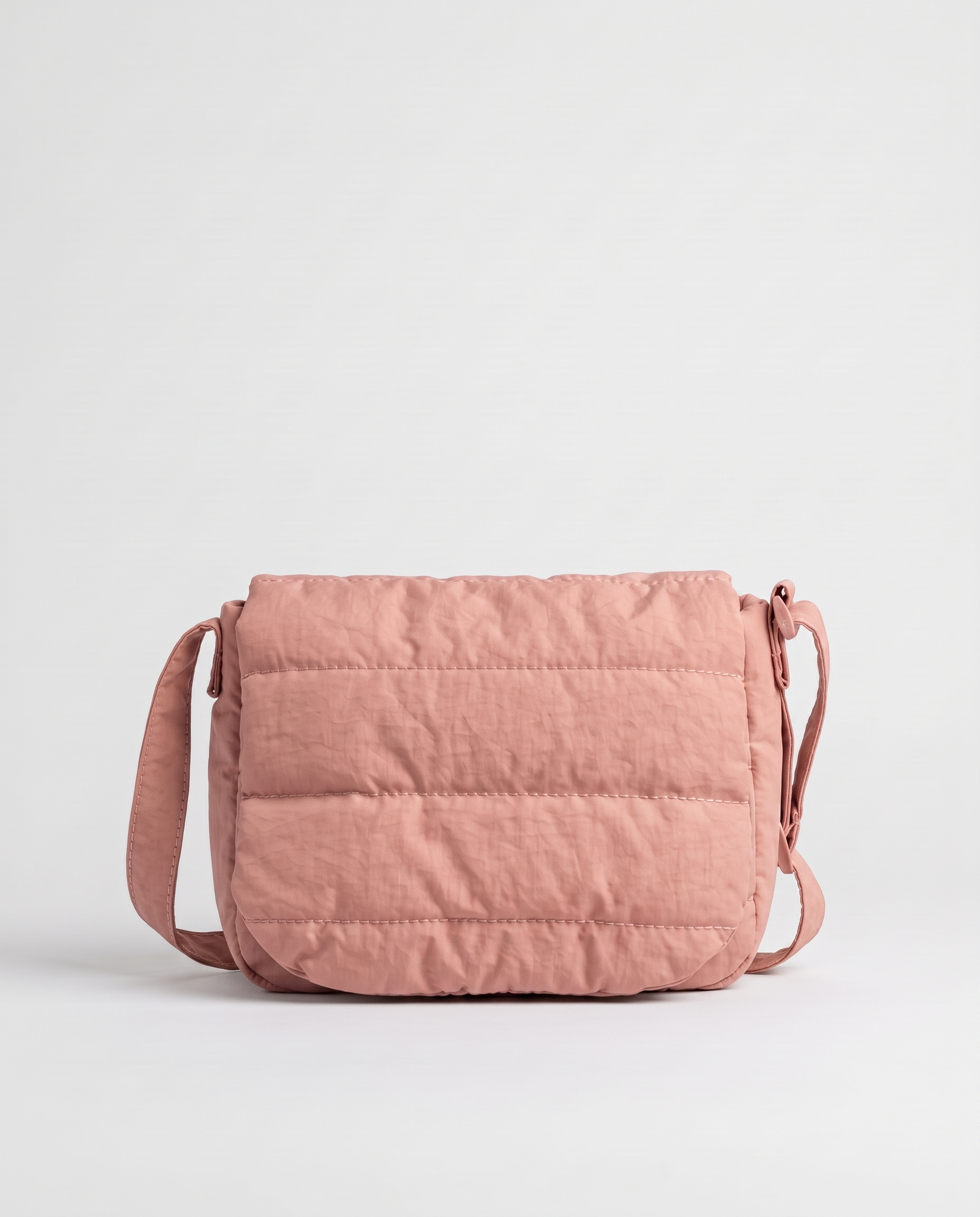 Primella Quilted Crossbody Shoulder Bag - Pink