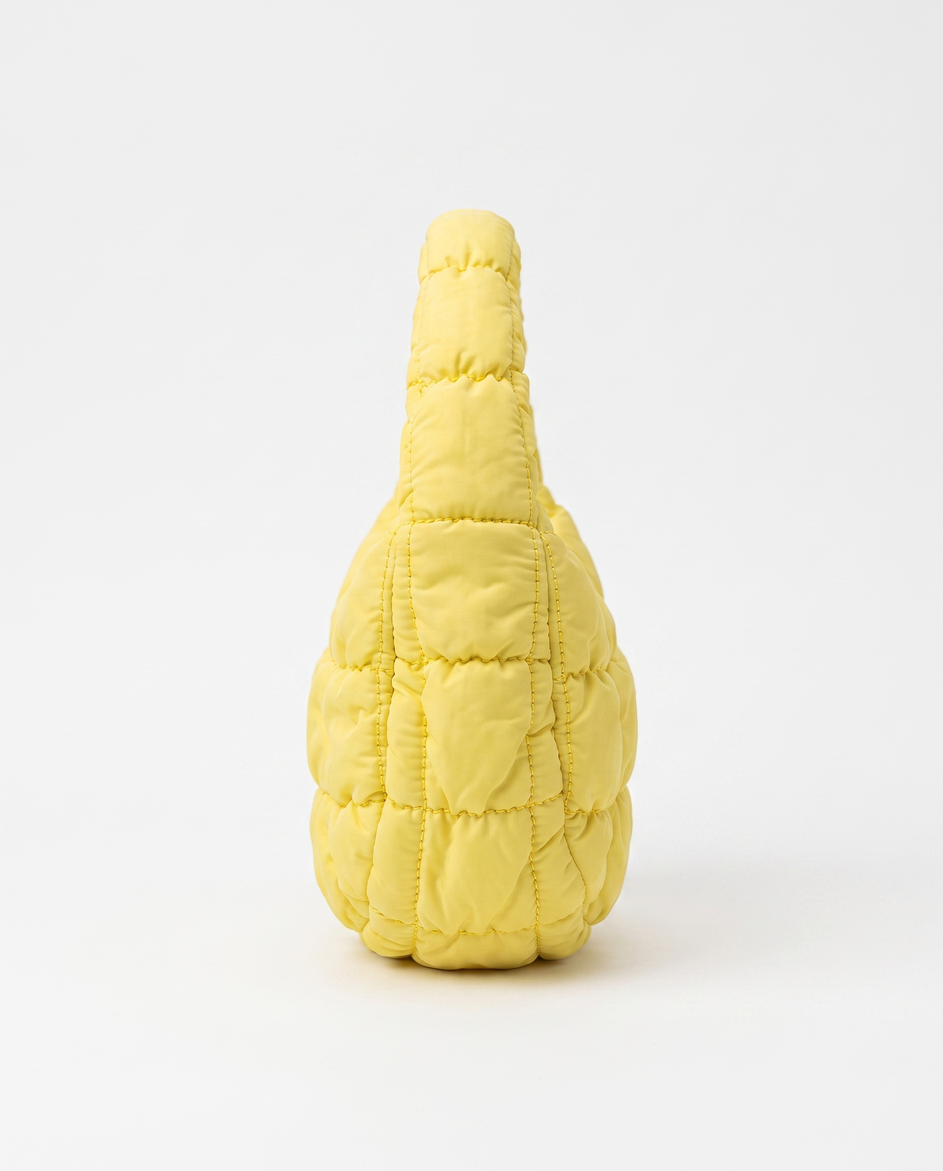 Augusta Quilted Shoulder Bag - Yellow