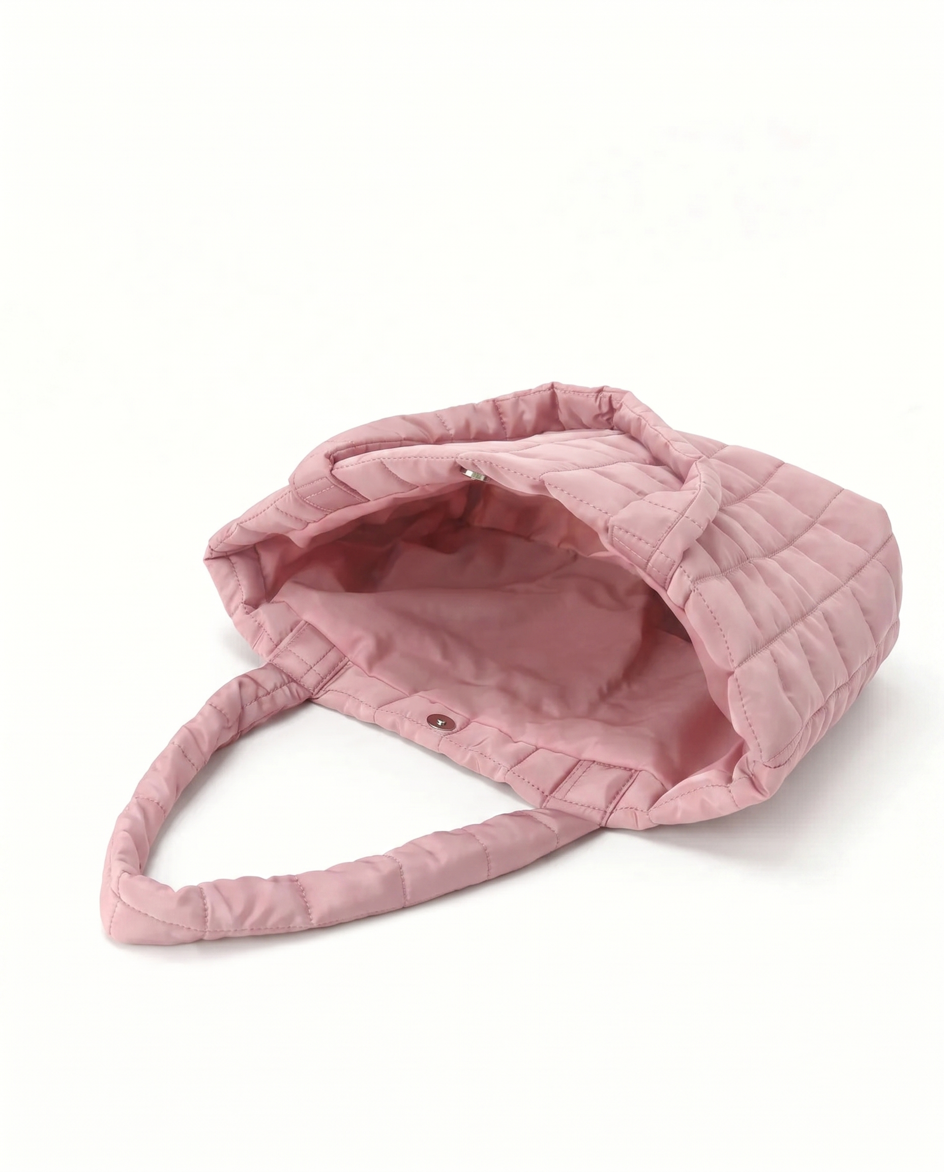 Briony Large Quilted Tote Bag - Pink