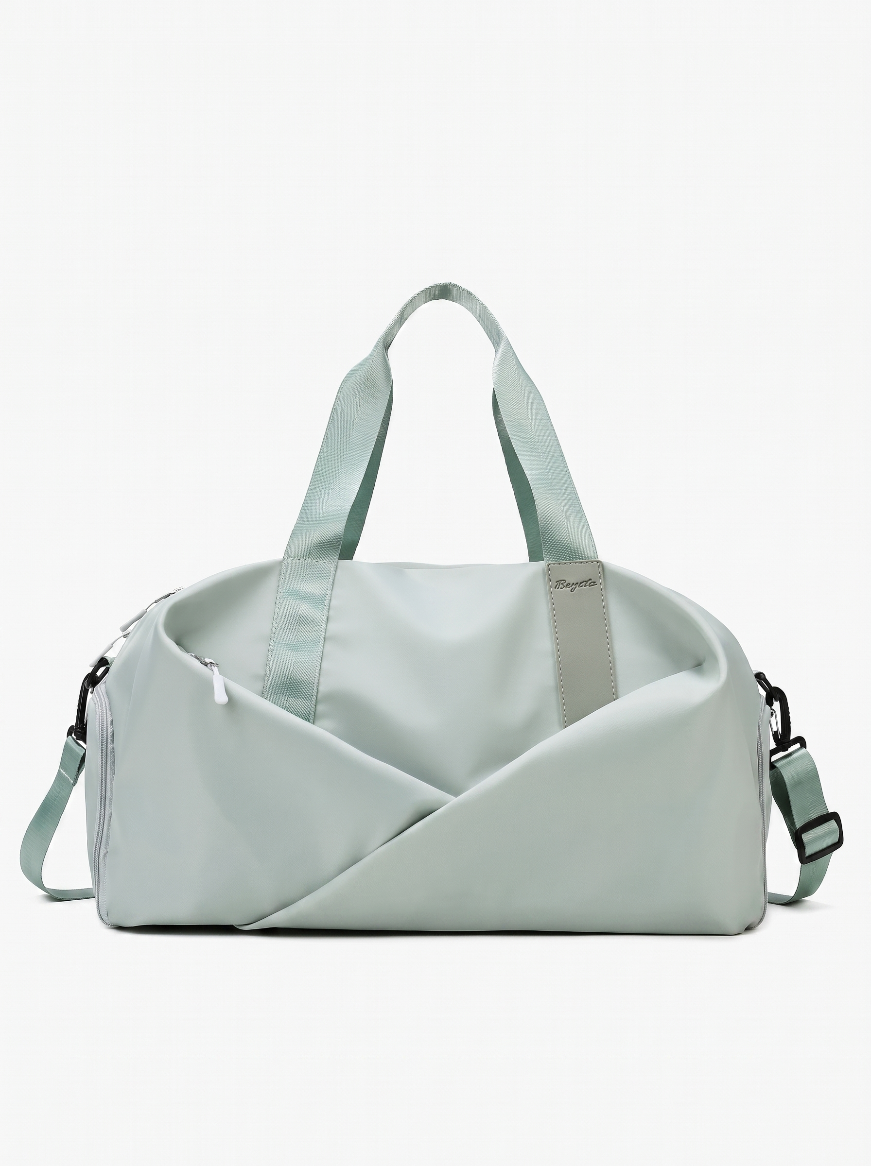 Mabli Women's Waterproof Gym Duffel Bag, Wet Dry Travel Bag