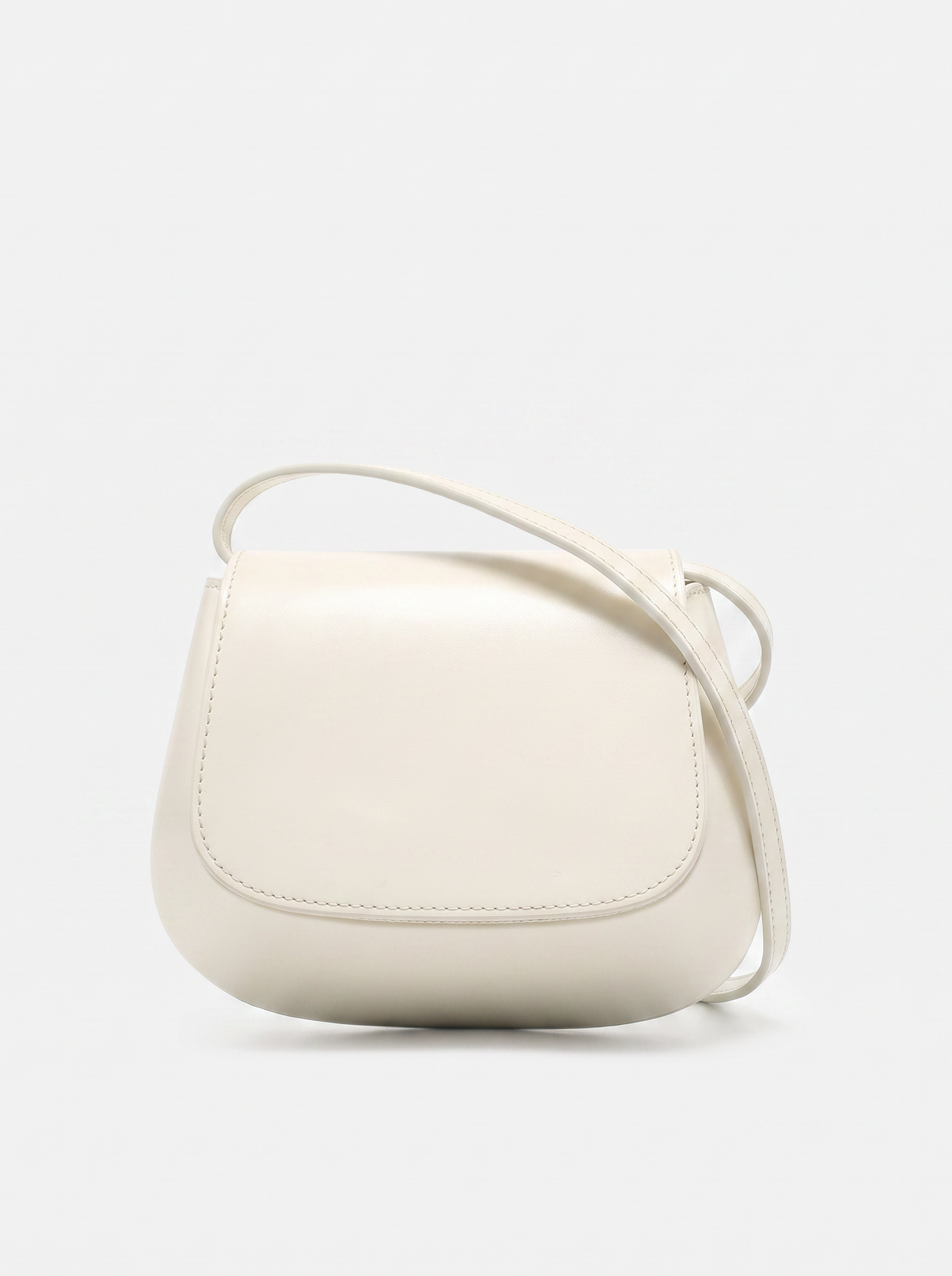 Morag Women's Leather Crossbody Bag, Saddle Flap Shoulder Bag