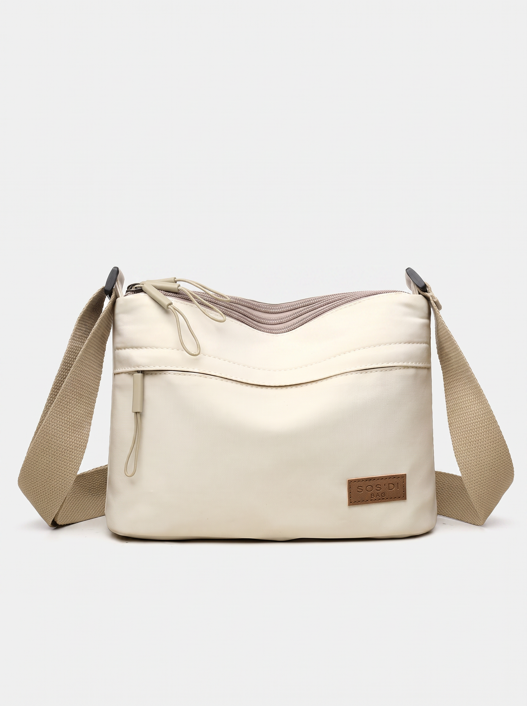 Anwen Women's Canvas Crossbody Bag, Multi-Pocket Shoulder Bag