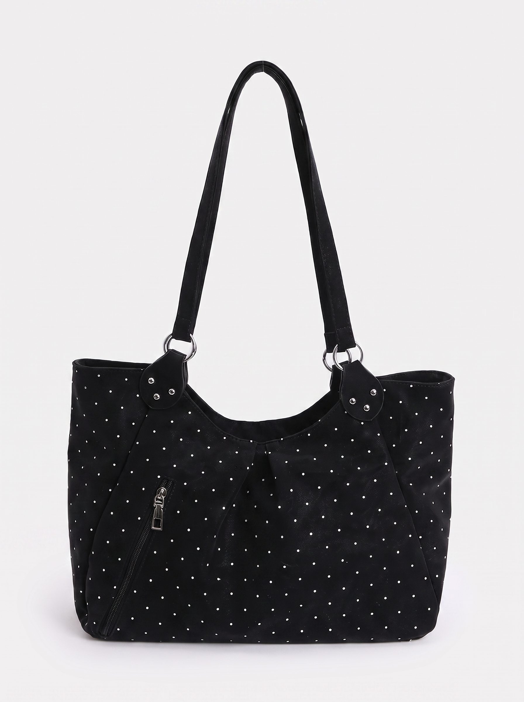 Brighid Women's Polka Dot Tote Bag, Vintage Shoulder Bag