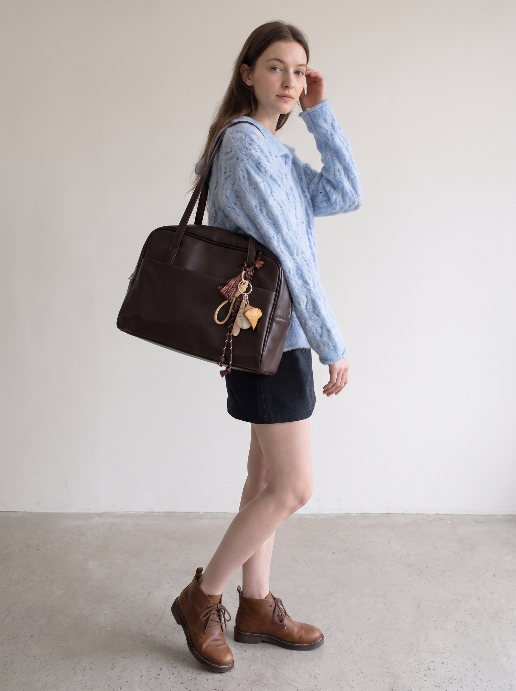Davina Women's Vintage Tote Bag, Large Shoulder Bag