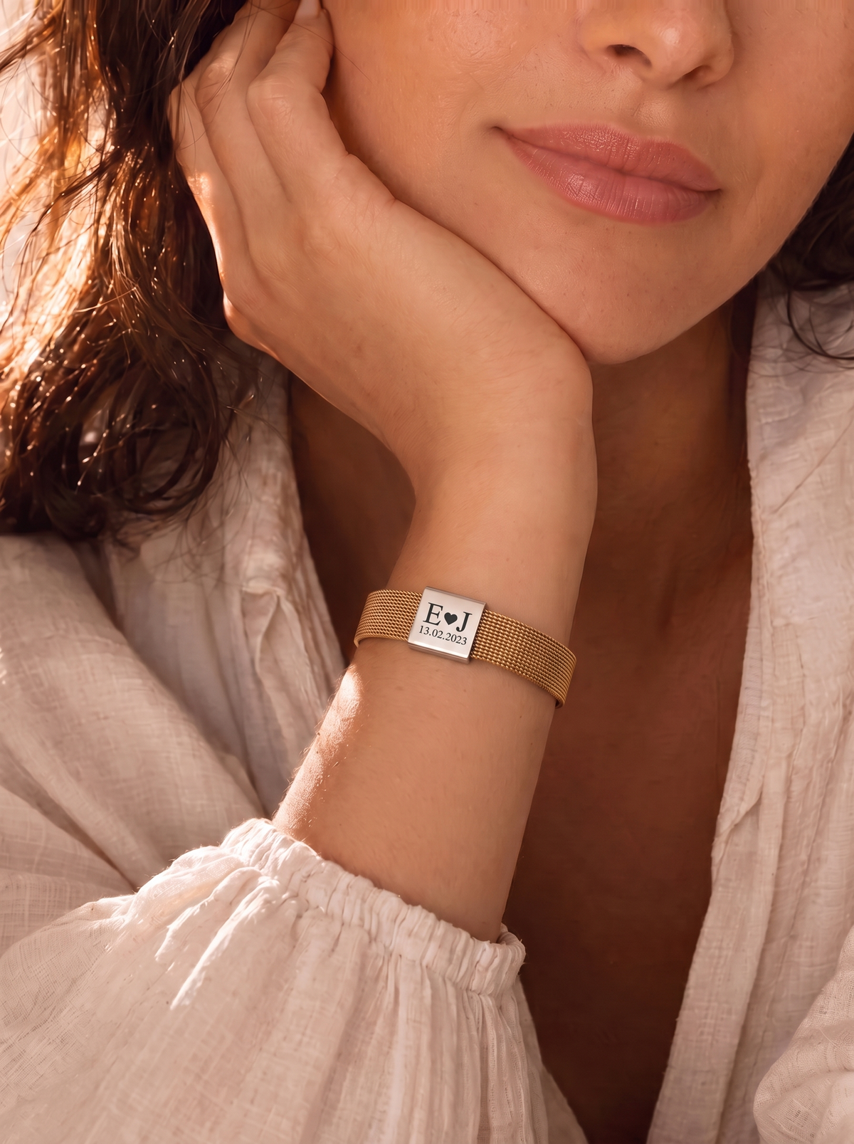 Penelope Unisex Custom Love Promise Bracelet