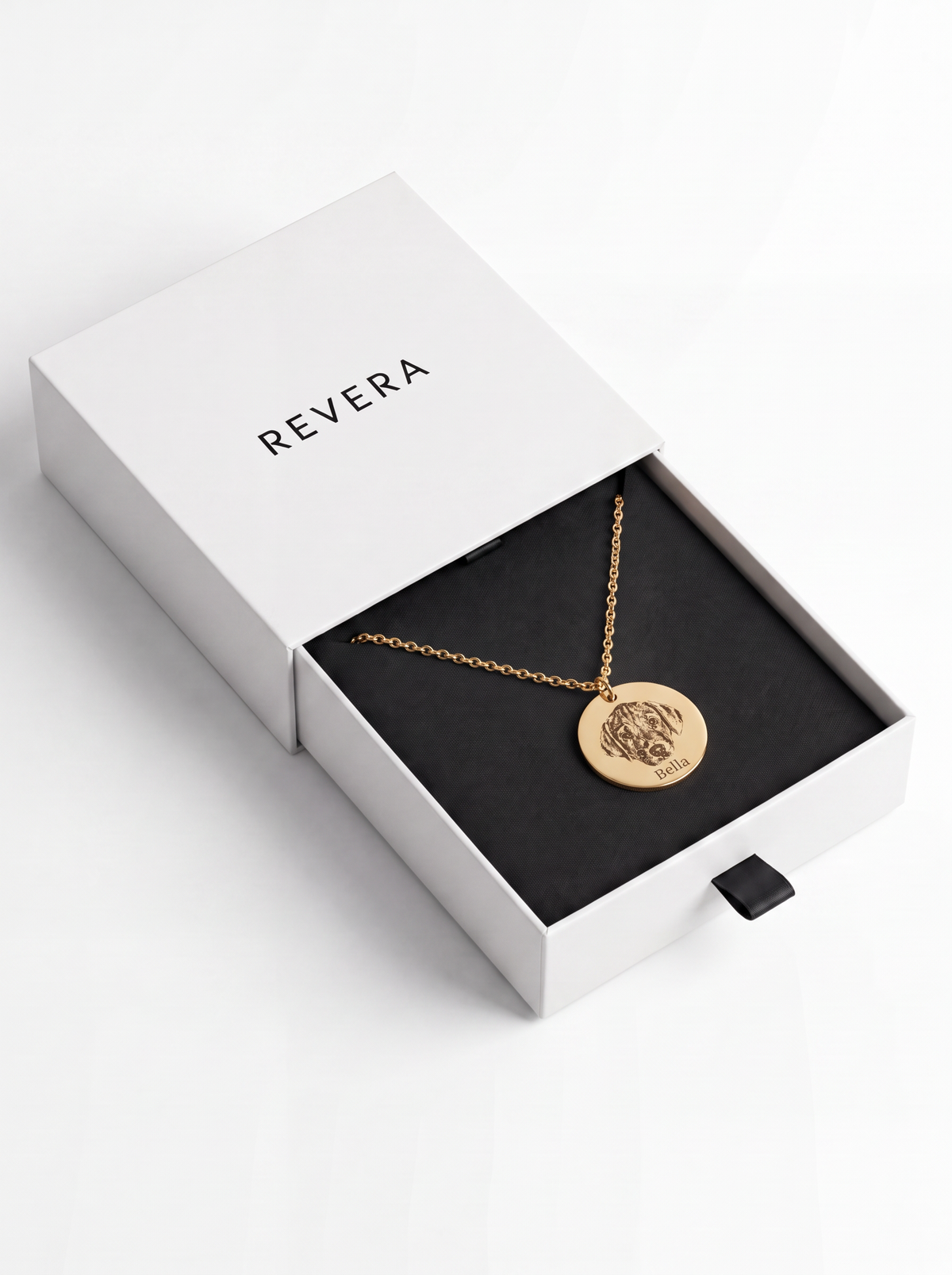 Cordelia Pet Portrait Necklace