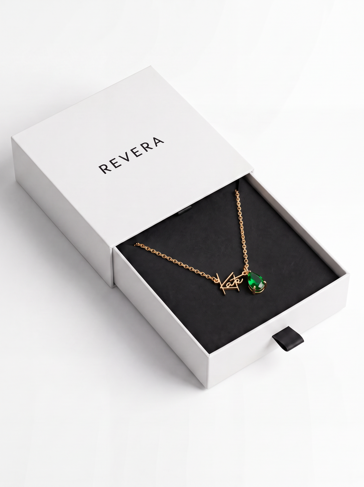 Camille Birthstone Name Necklace