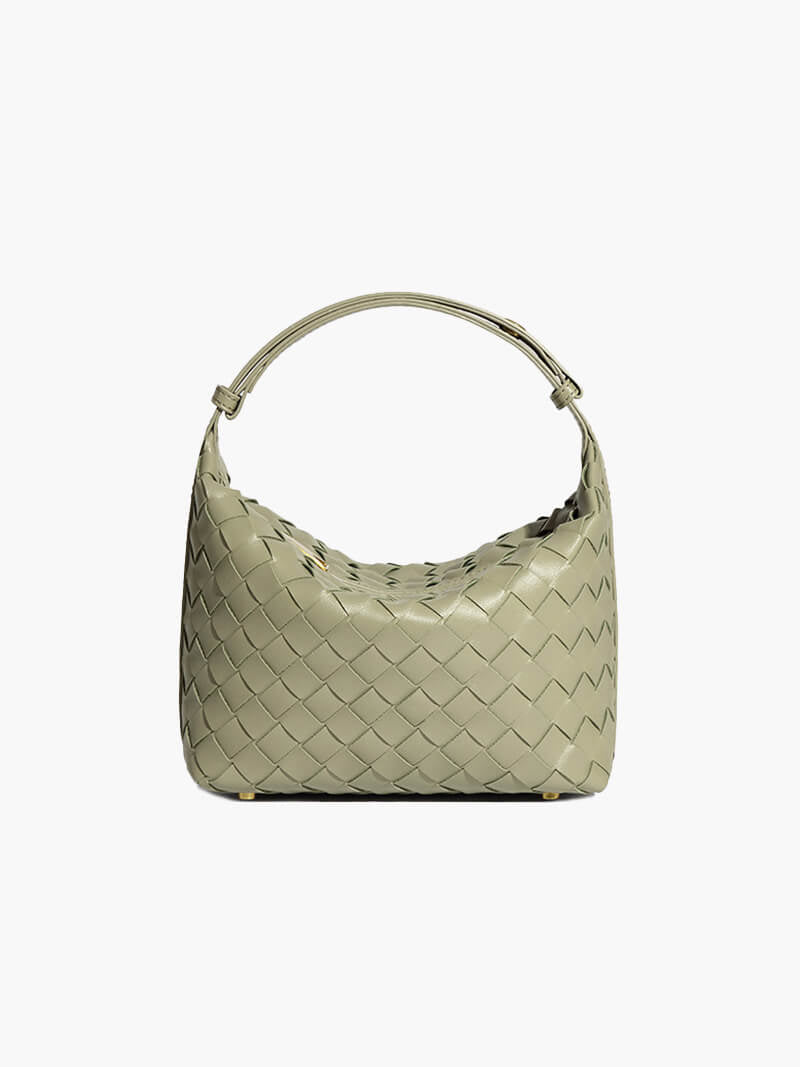Winifreda Women's Woven Mini Shoulder Bag, Structured Handbag