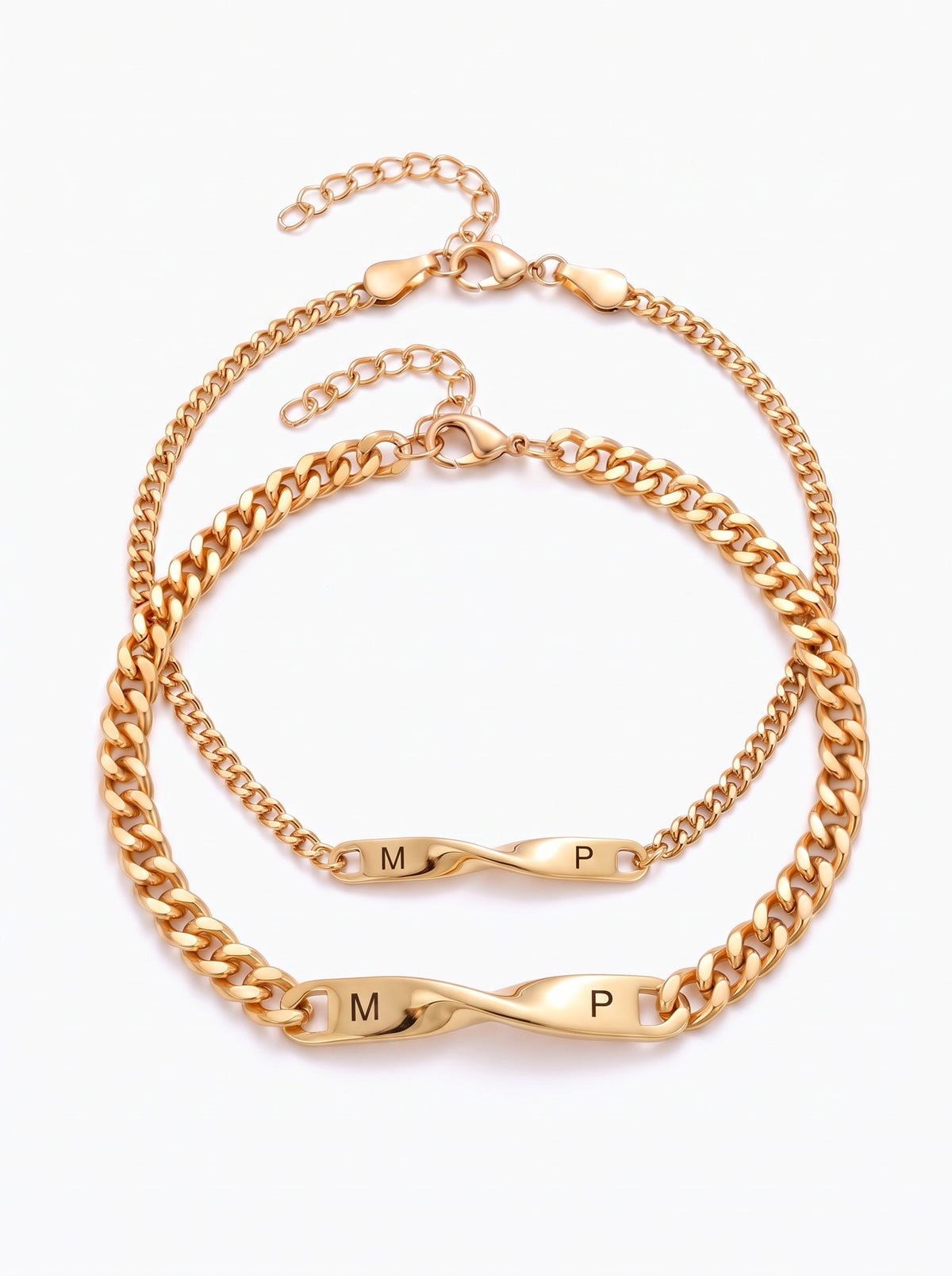 Veronique Custom Matching Couples Bracelet Set