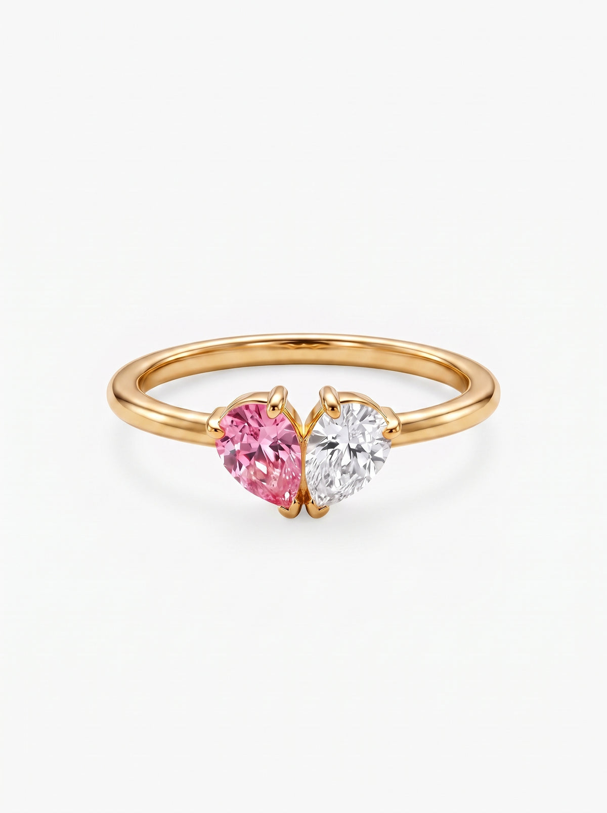 Luciana Women's Custom Birthstone Promise Ring