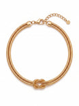 Ninon Women's Knot Bracelet, Snake Chain Bracelet