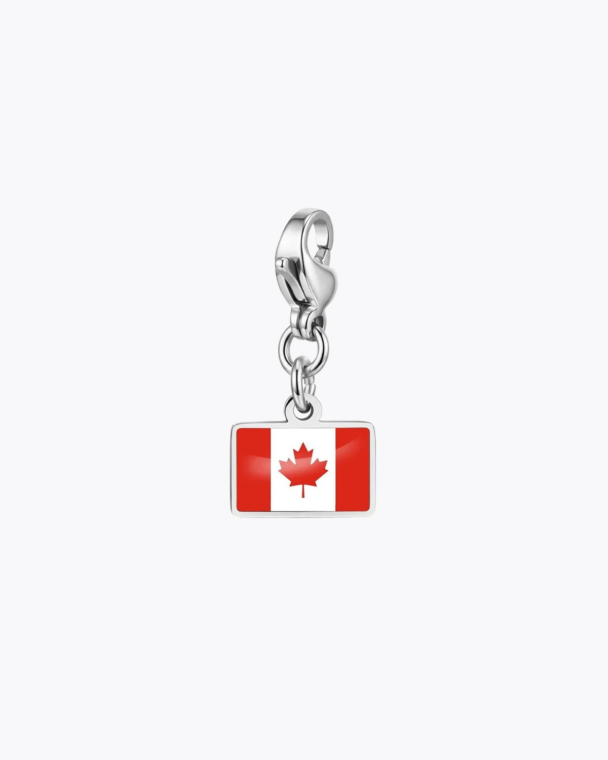 Elodie Women's Custom Charm Bracelet, Flag Travel Bracelet
