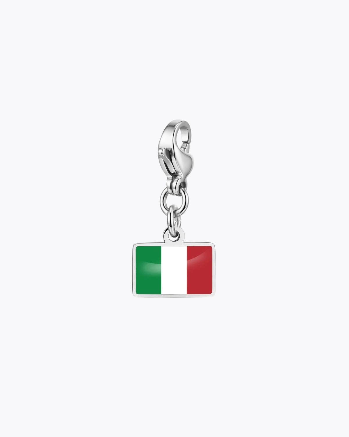 Elodie Women's Custom Charm Bracelet, Flag Travel Bracelet