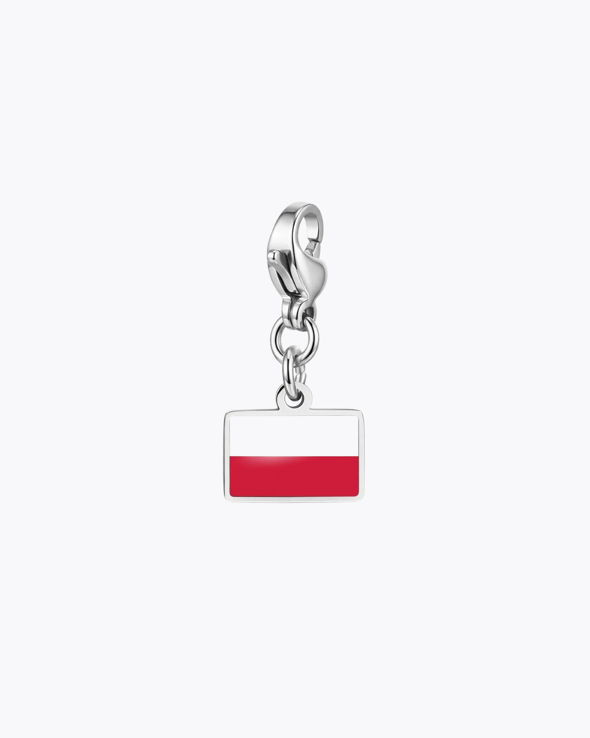 Elodie Women's Custom Charm Bracelet, Flag Travel Bracelet