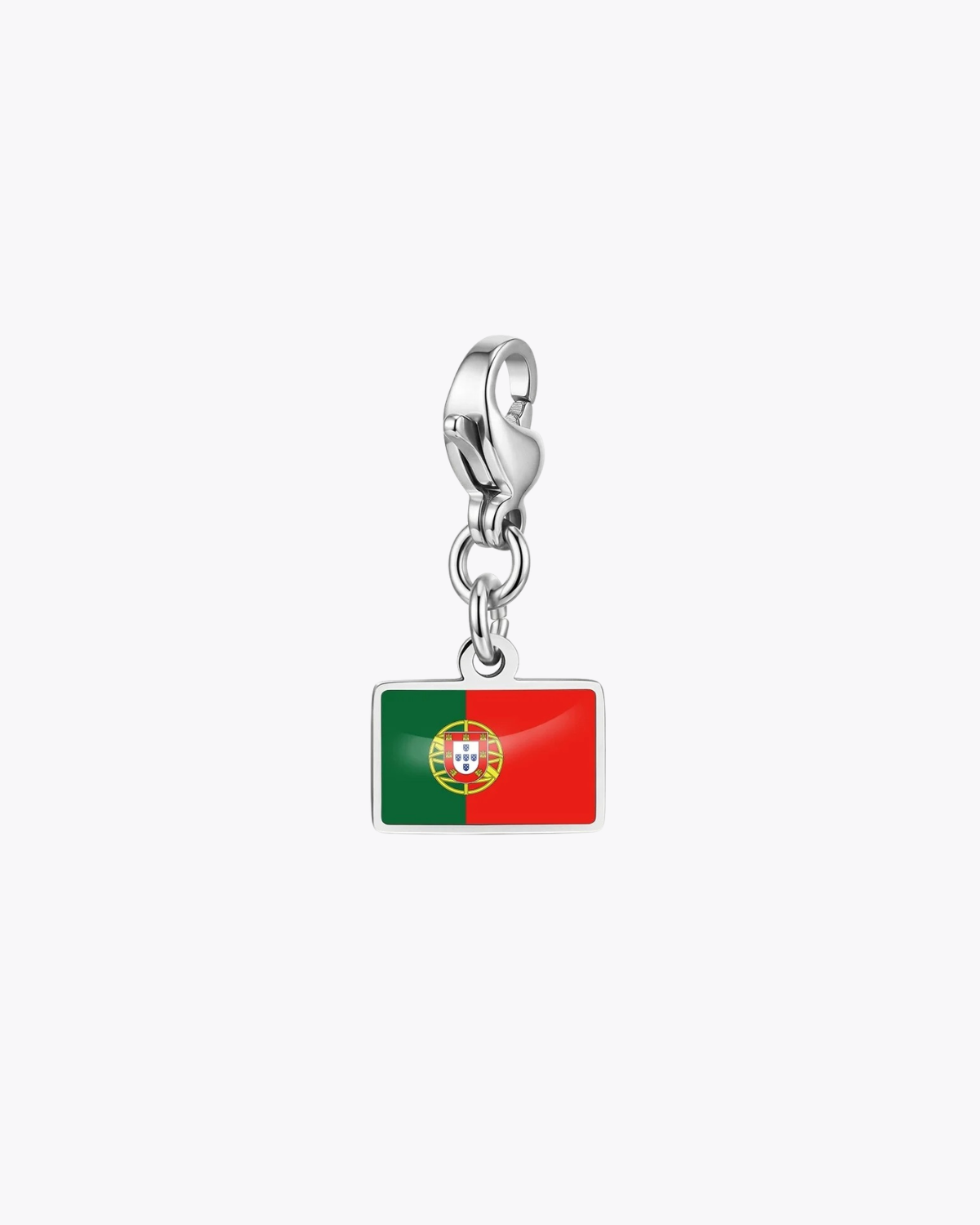 Elodie Women's Custom Charm Bracelet, Flag Travel Bracelet