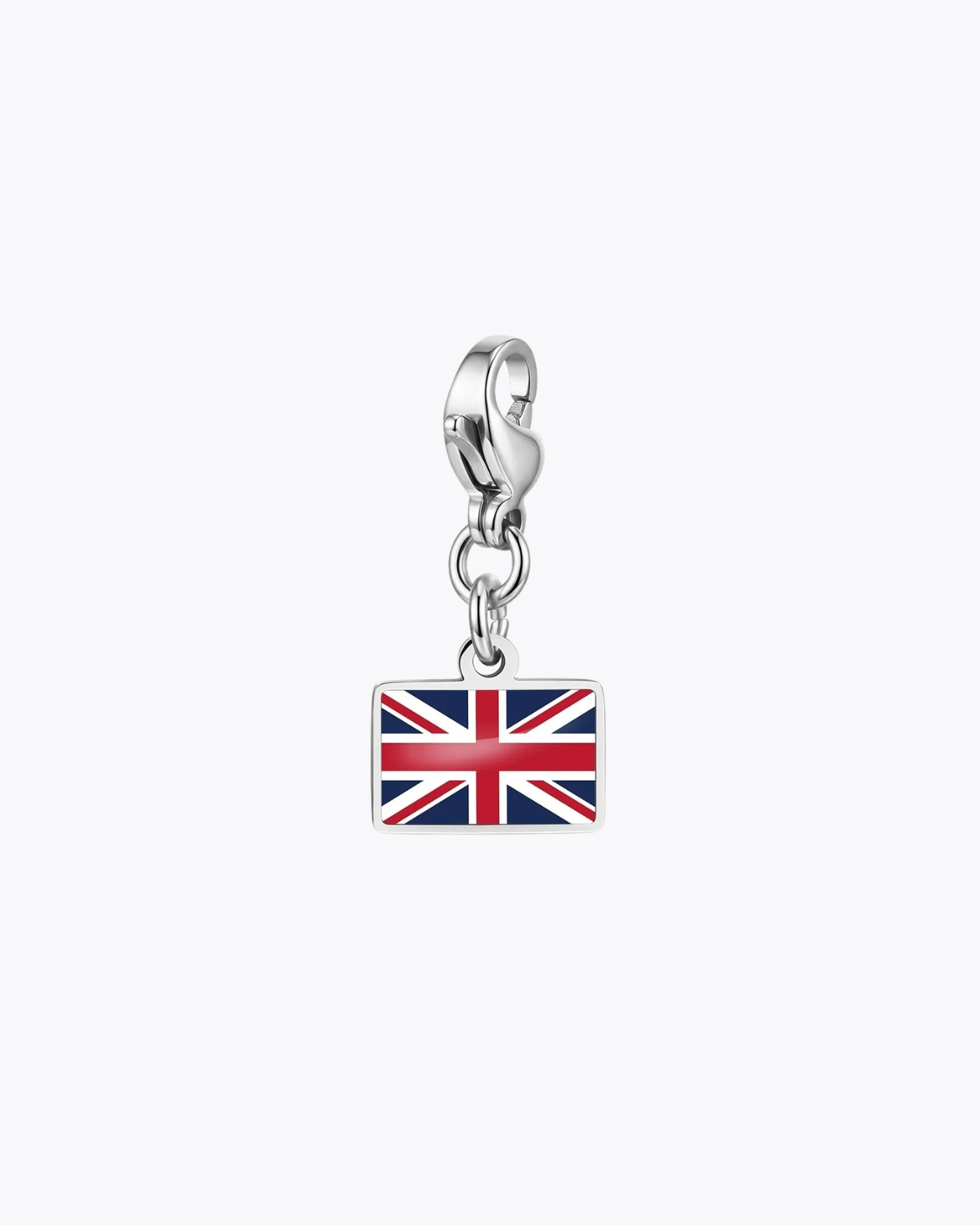 Elodie Women's Custom Charm Bracelet, Flag Travel Bracelet