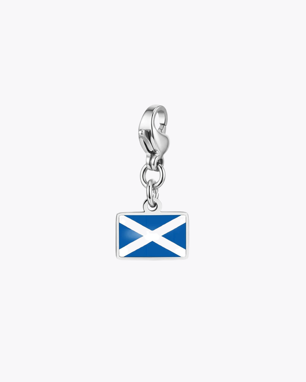 Elodie Women's Custom Charm Bracelet, Flag Travel Bracelet