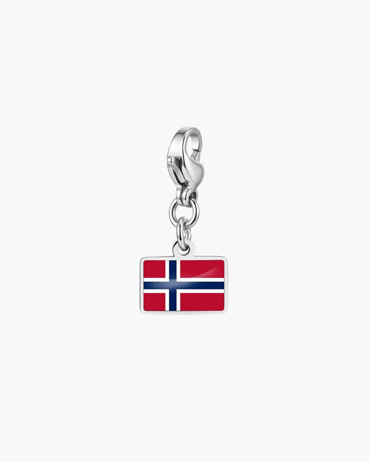 Elodie Women's Custom Charm Bracelet, Flag Travel Bracelet