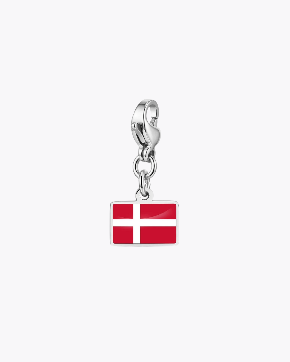 Elodie Women's Custom Charm Bracelet, Flag Travel Bracelet