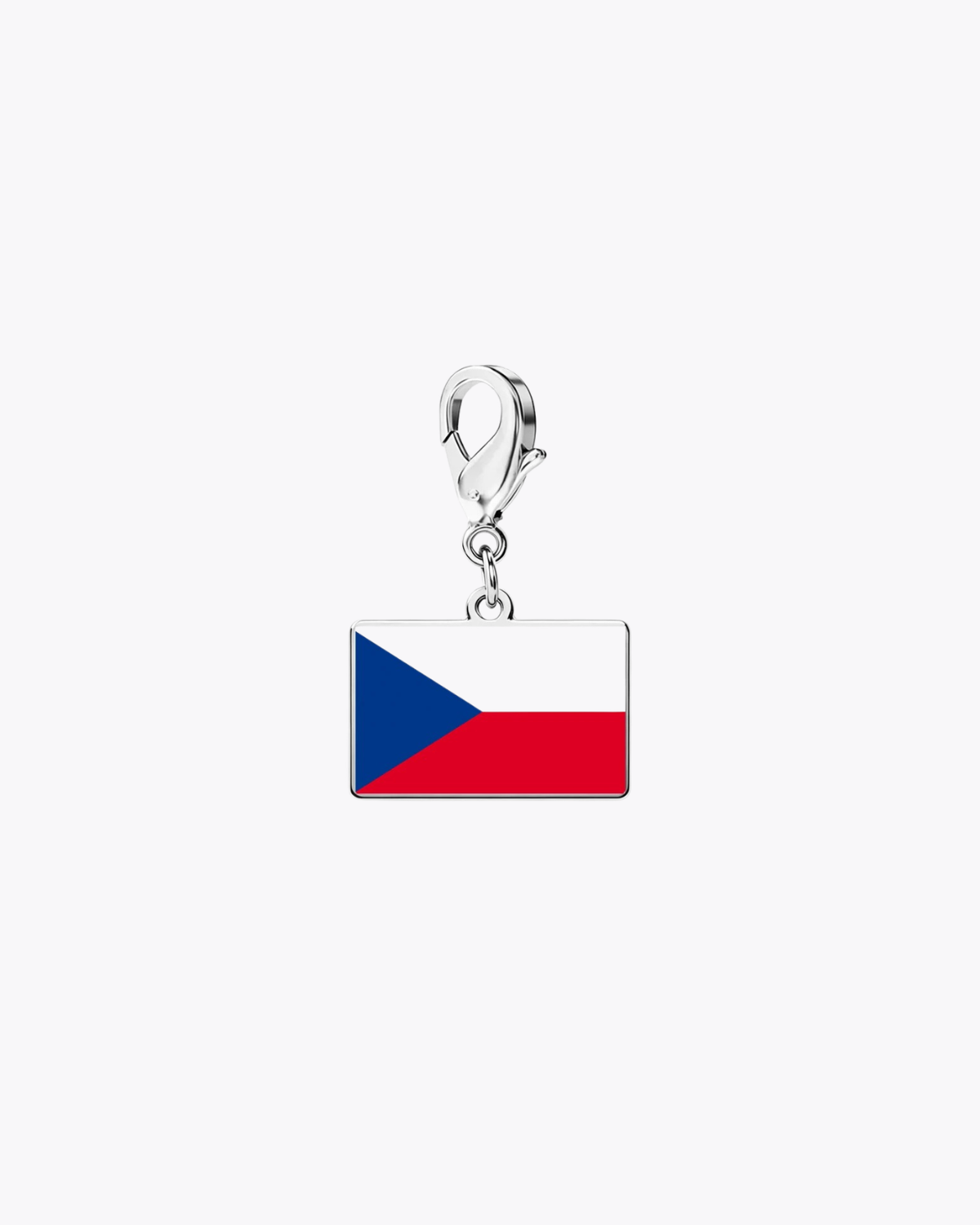 Elodie Women's Custom Charm Bracelet, Flag Travel Bracelet