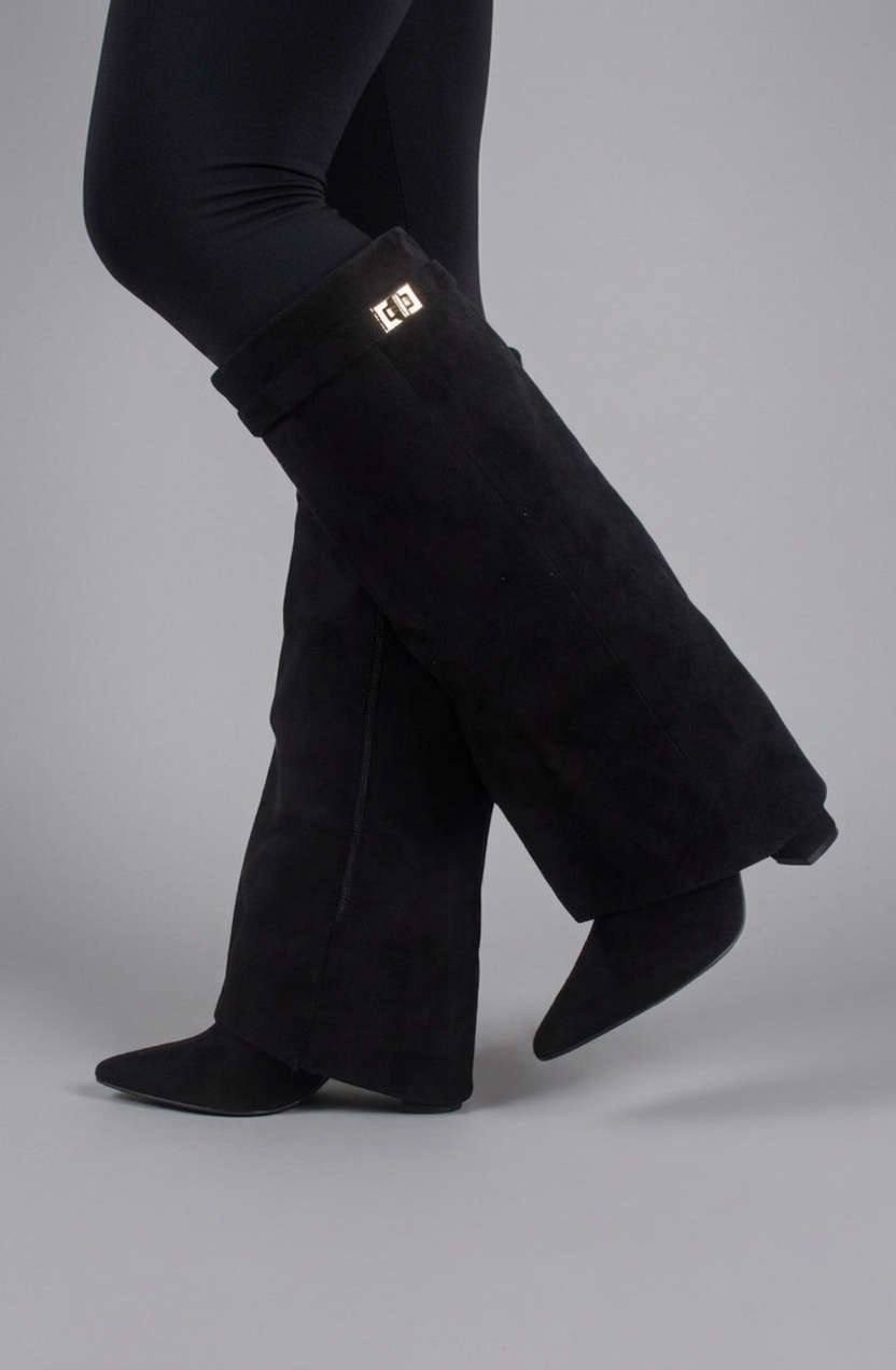 Vivienne Suede Knee Boots